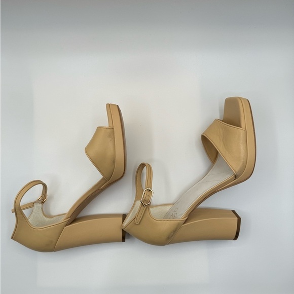 Franco Sarto Dima Cream Sandal Heels - Picture 11 of 15